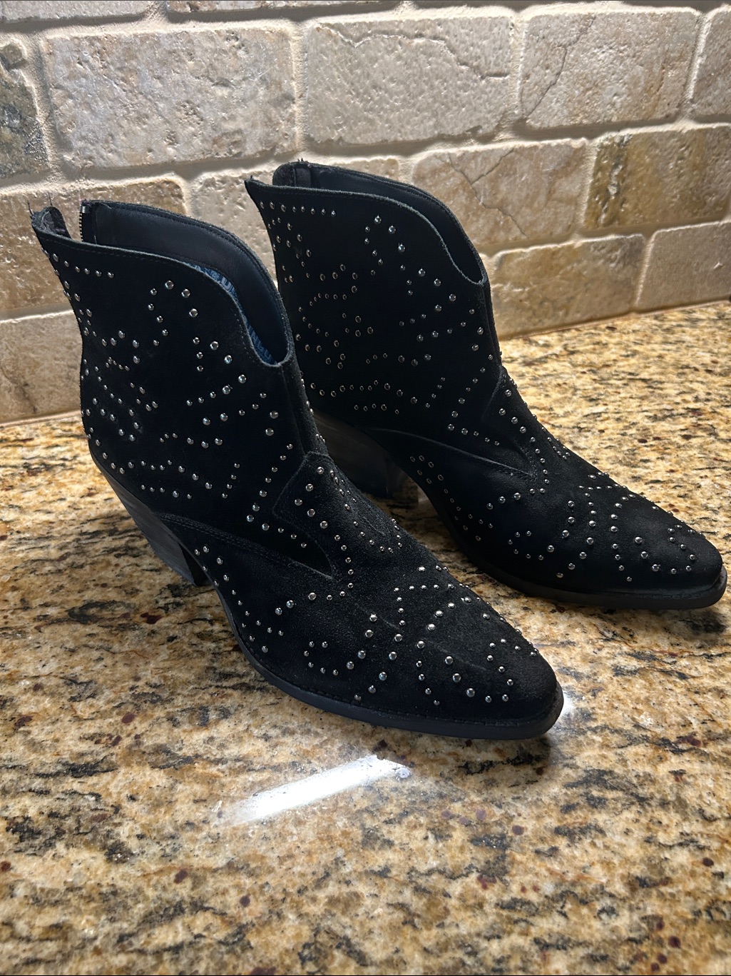 Durango Denim N Diamonds, Western Booties, Sz 10, Euc | Offer In Description